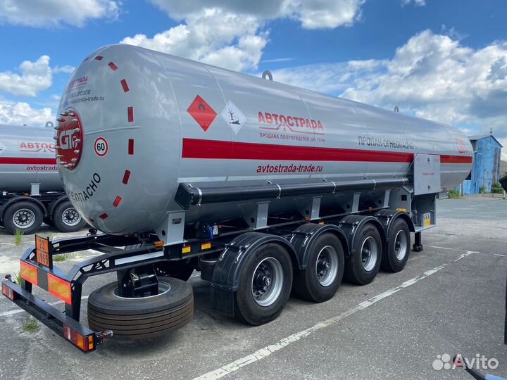 Полуприцеп газовоз GT7 ППЦТ-50, 2023
