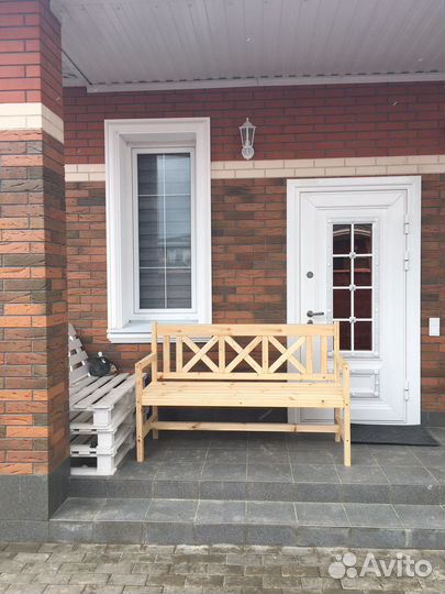 Садовая мебель. Лавка Скамейка деревянная прованс