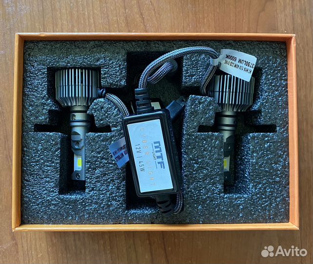 Светодиодные лампы MTF cyber light H7/H18 45W