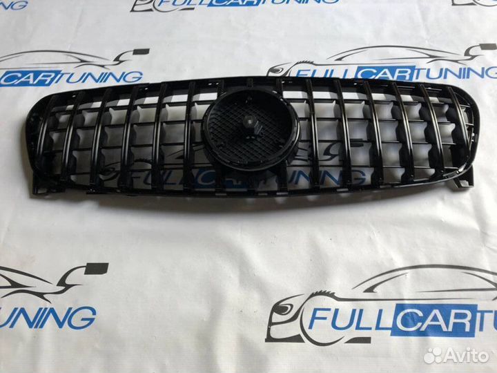 Решетка радиатора Мерседес гла 156 GLA X156 black