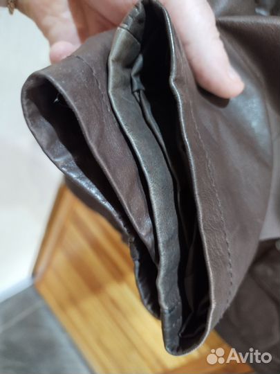 Кожаная куртка Milestone (Германия) 52/54р