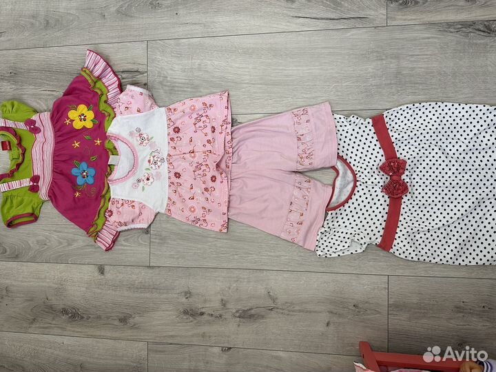 Одежда на девочки на 1-1,6 годика