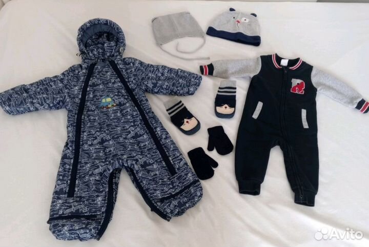 Одежда на мальчика 6-12месяцев пакетом