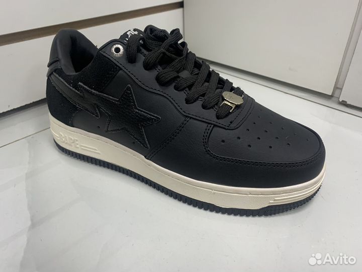 Кроссовки bape sta черные