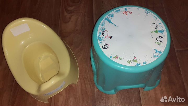 Горшок и подставка