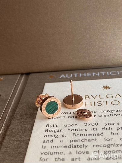 Bvlgari серьги