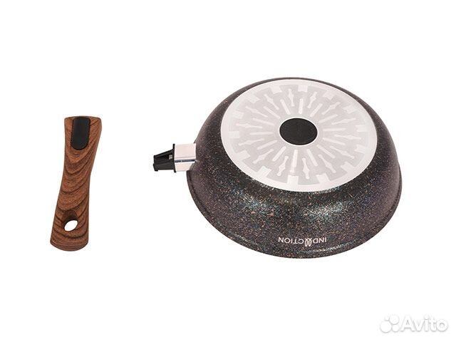 Сковорода с антипригарным покрытием со съемной