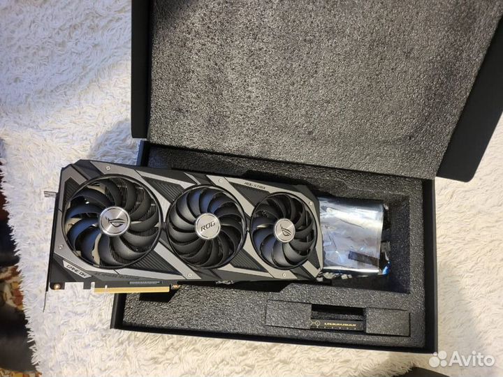 Видеокарта asus ROG Strix GeForce RTX 3070 OC 8GB