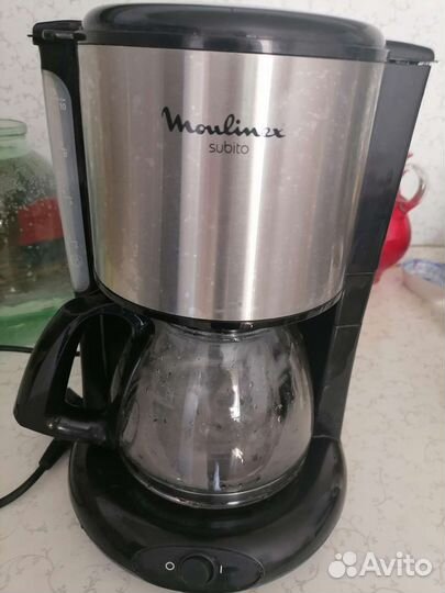 Кофеварка капельная moulinex