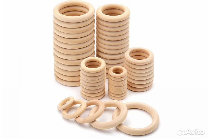 Деревянные грызунки (кольца для рукоделия)