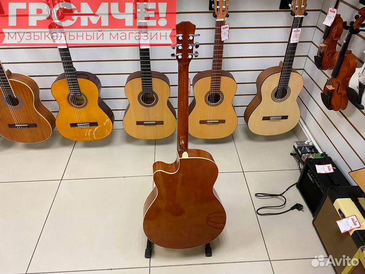 Электроакустическая гитара Fabio F4050E Natural