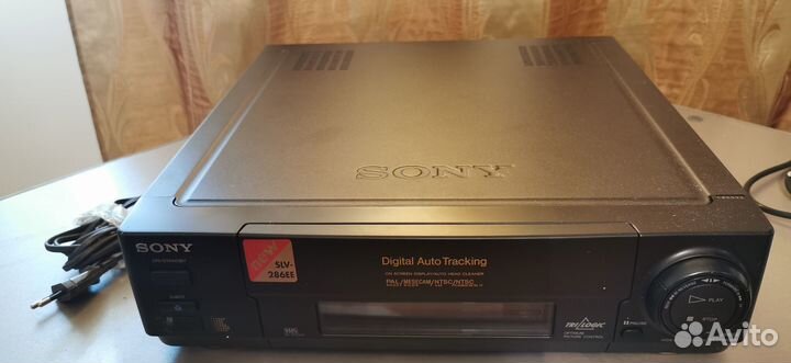 Видеомагнитофон sony slv-286ee новый