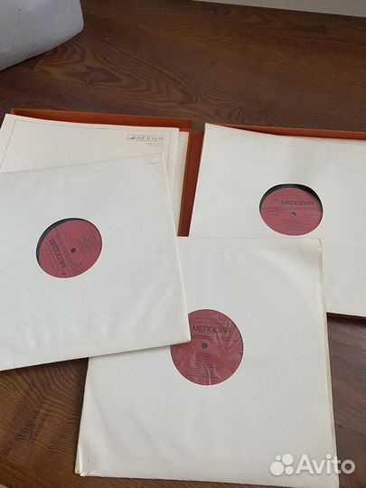 Виниловые пластинки Прокофьев опера Игрок