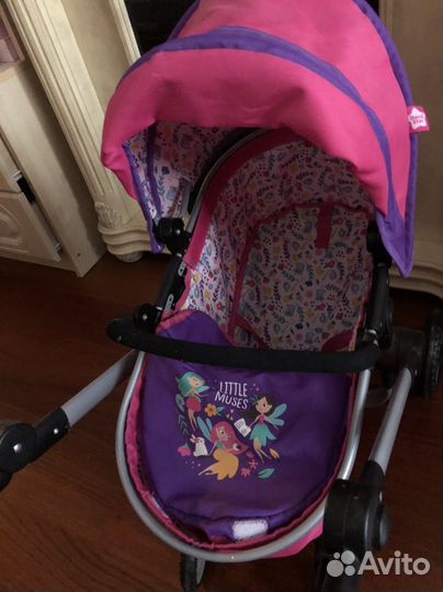 Коляска для кукол demi star