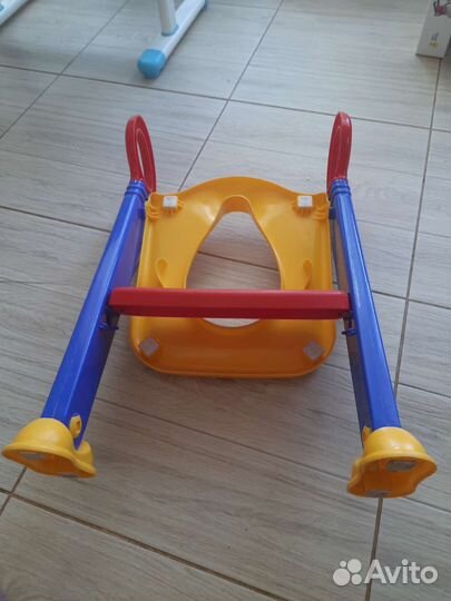 Сидушка на унитаз со ступенькой