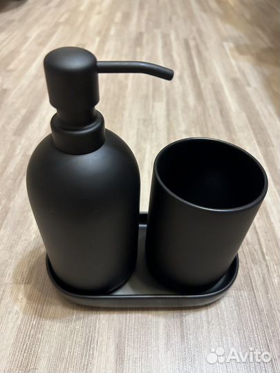 Набор для ванной IKEA ганшон 3 предмета