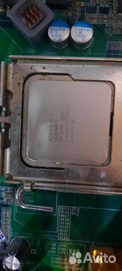 Материнская плата, процессор и блок питания