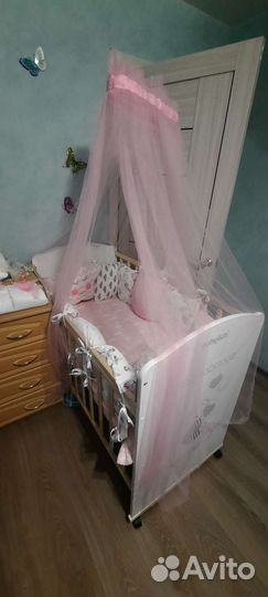 Балдахин в детскую кроватку
