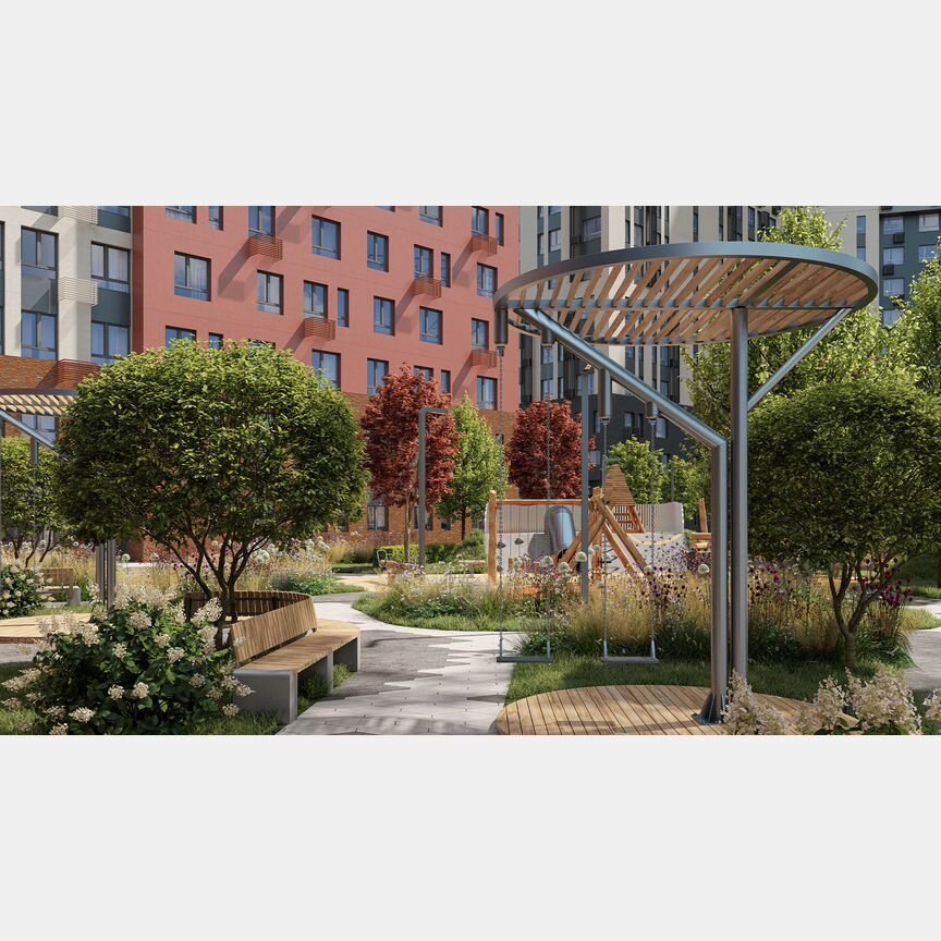 2-к. квартира, 64,1 м², 13/20 эт.