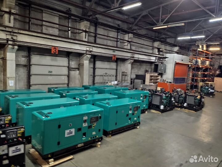 Дизельный генератор 40 кВт в кожухе