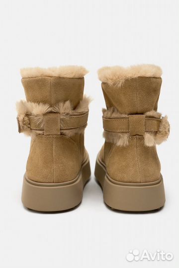 Кожаные ботинки Zara