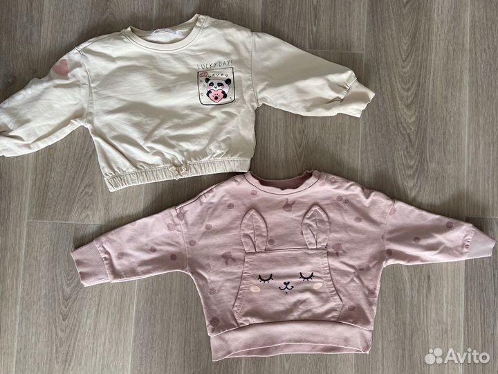 Кофты для девочки 86 92