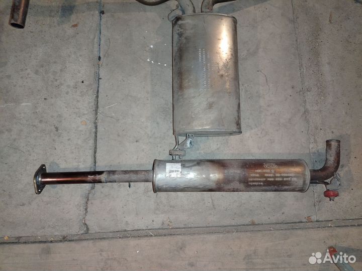 Выхлоп (глушитель, резонатор) для Skoda Octavia A7