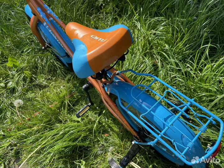 Детский велосипед 16 forward azure