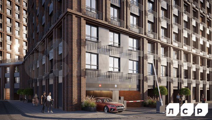 1-к. квартира, 41,1 м², 12/23 эт.