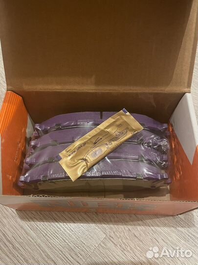 Колодки тормозные передние nibk