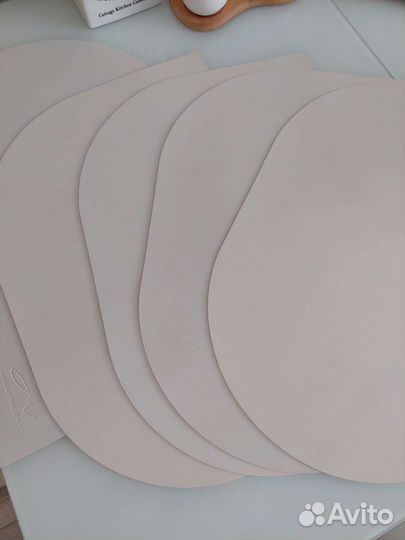 Салфетки кожаные на стол