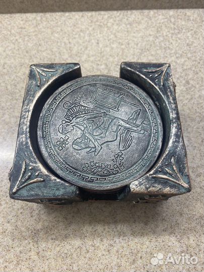 Набор подставок для кружек Греческие любовники