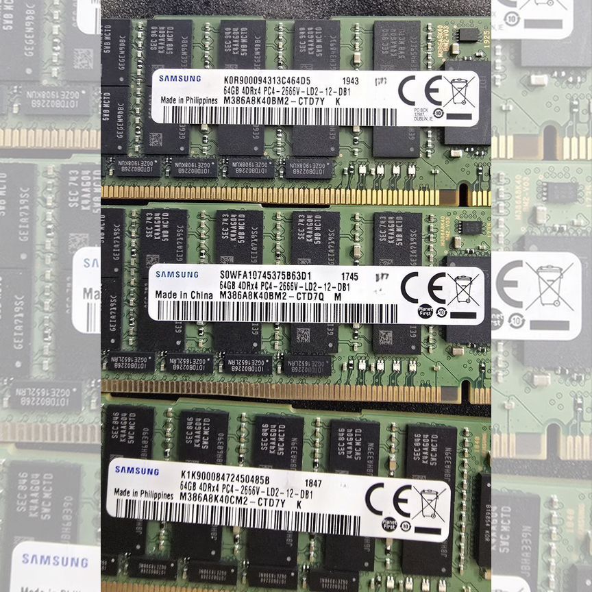 [M386A8K40BM2-CTD] Память Samsung 64gb 2666 Lrdimm Ecc M386a8k40bm2-Ctd