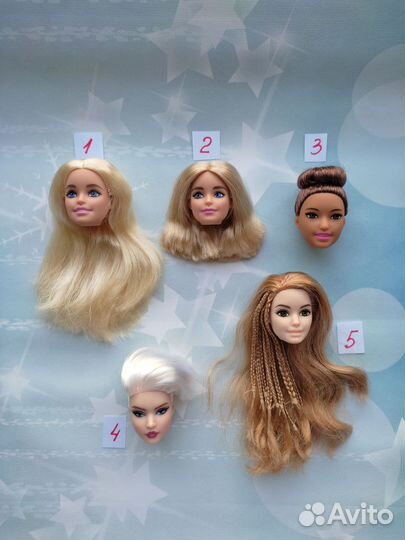 Голова для куклы барби