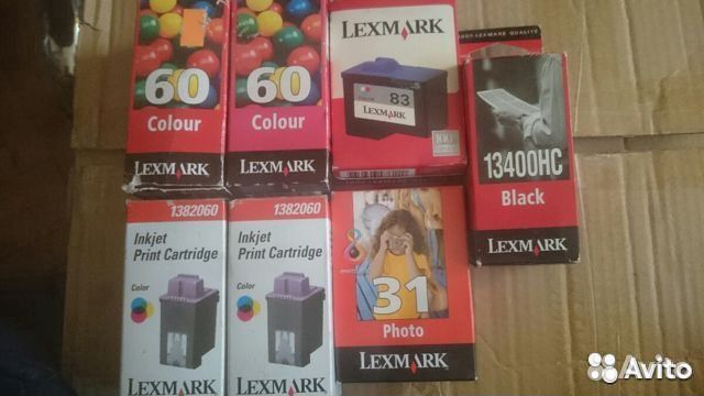 Картриджи Lexmark