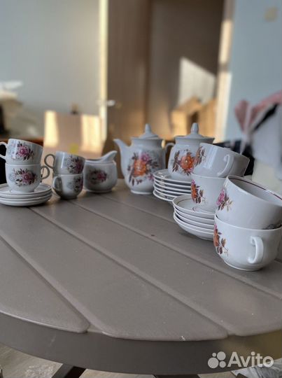 Чайный сервиз из форфора