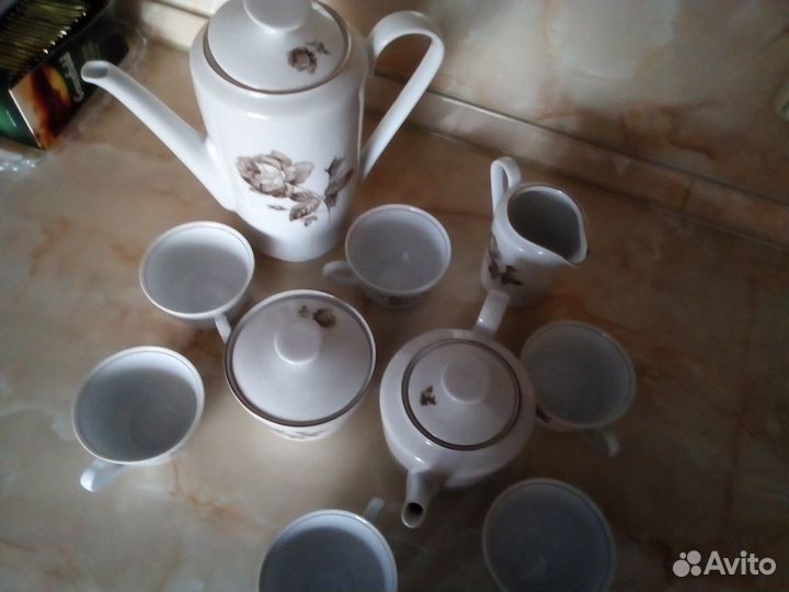 Кофейный сервиз kahla Германия на 6 персон