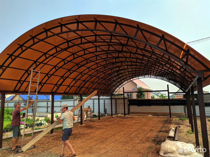 Навесы из поликарбоната