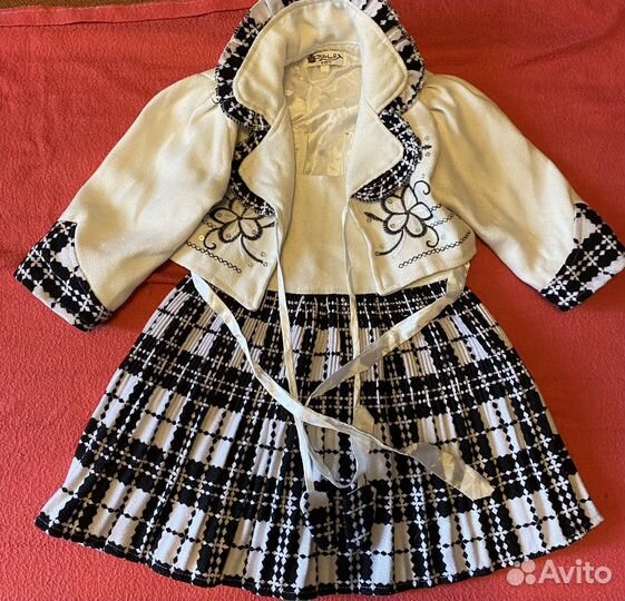 Детские вещи на девочку пакетом 2-3 г