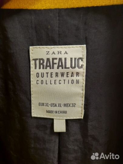 Пальто женское zara 48-50