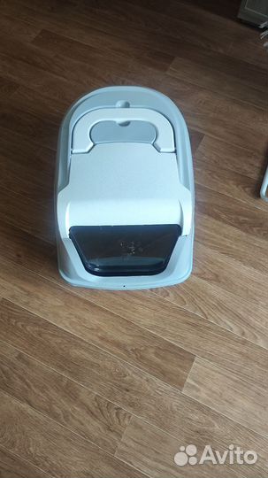 Кошачий лоток закрытый большой