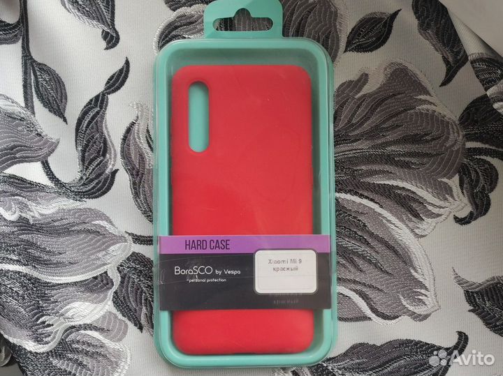 Чехол для телефона Xiaomi Mi 9 (красный)