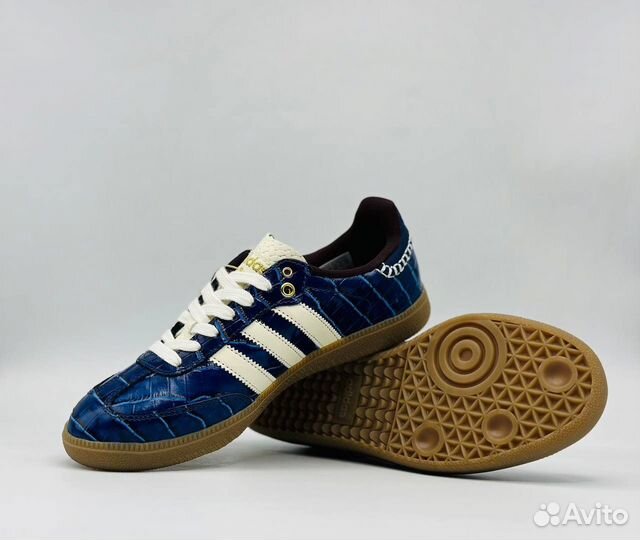 Кеды Adidas Samba Wales Bonner Navy Croc 36-40