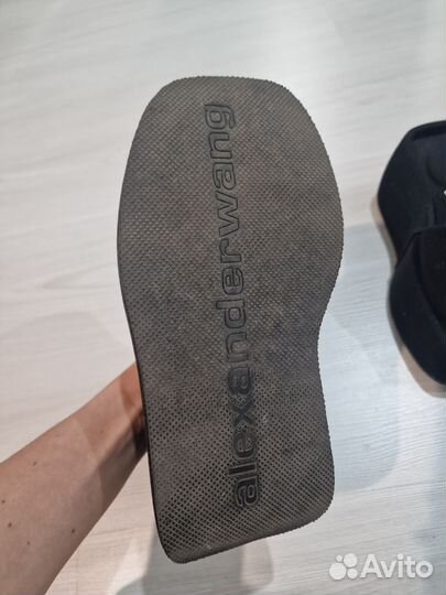 Шлепки женские alexander wang