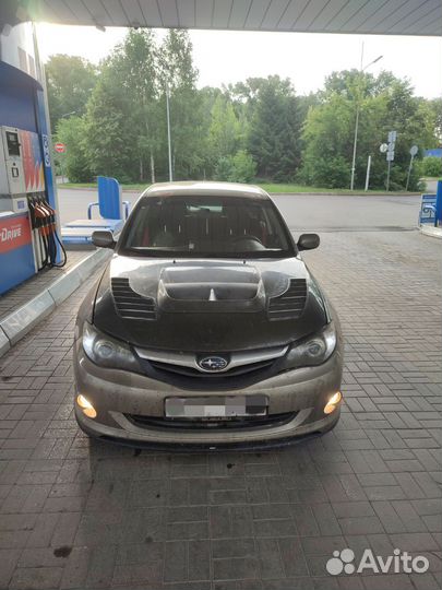 Карбоновый капот субару импреза gh