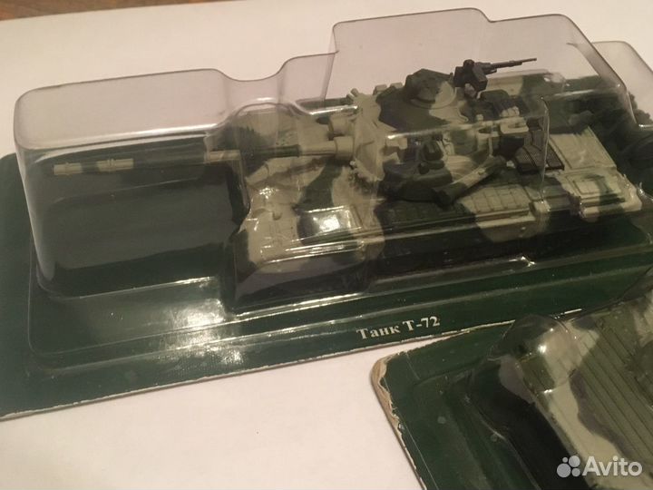 Модель танка Т-72 и Eaglemoss