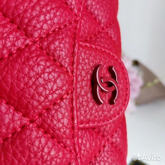 Кошелёк женский chanel (red)k15