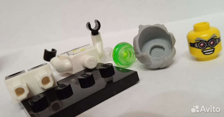 Lego minifigures Учёный минифигурка лего