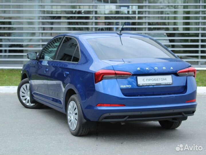 Skoda Rapid 1.6 AT, 2021, 32 600 км