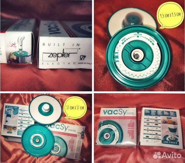 Набор посуды Zepter VacSy (Italy)